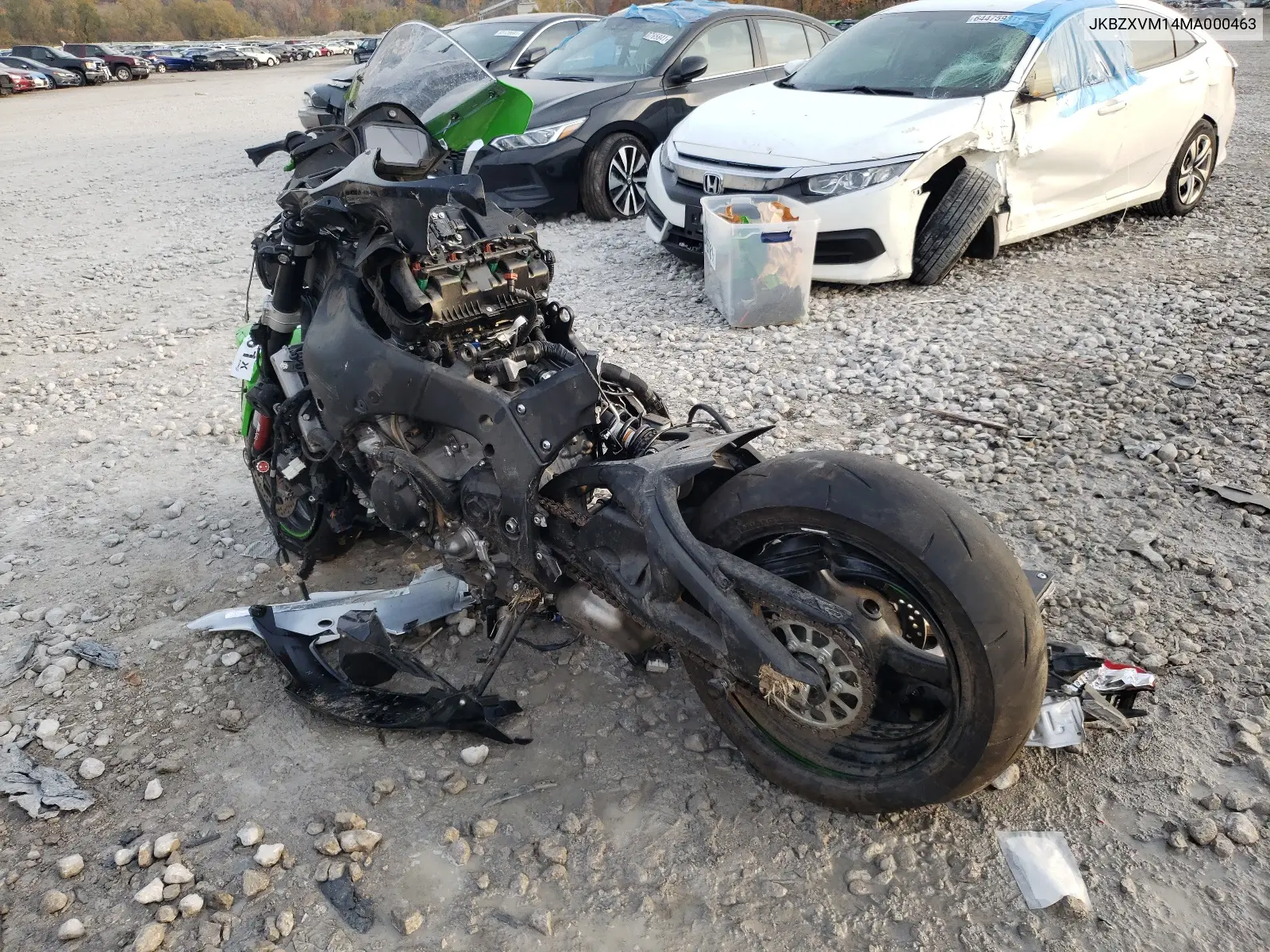 JKBZXVM14MA000463 2021 Kawasaki Zx1002 M