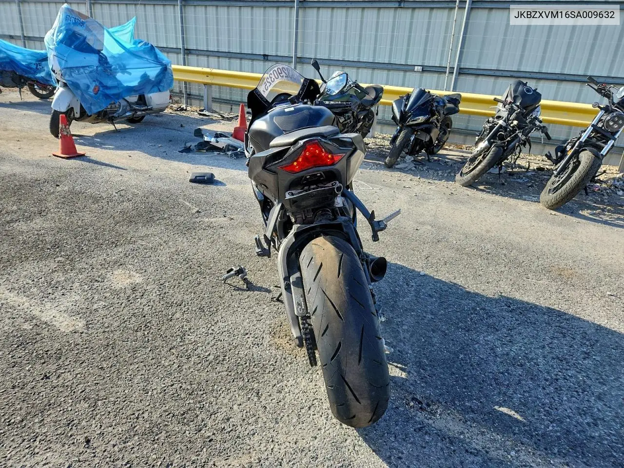 JKBZXVM16SA009632 2025 Kawasaki Zx1002 M