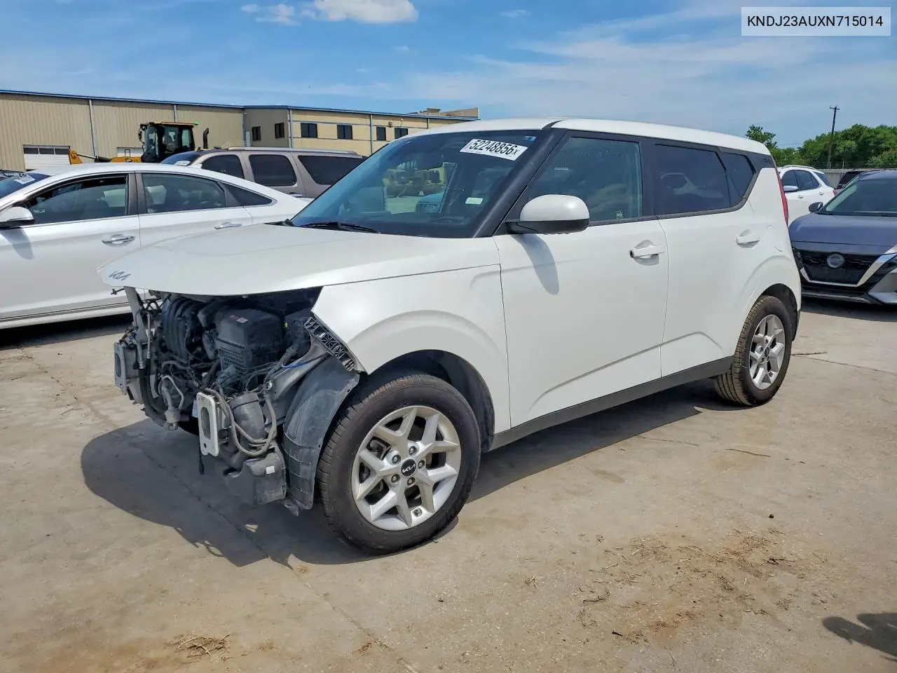 KNDJ23AUXN7156014 2022 Kia Soul Lx