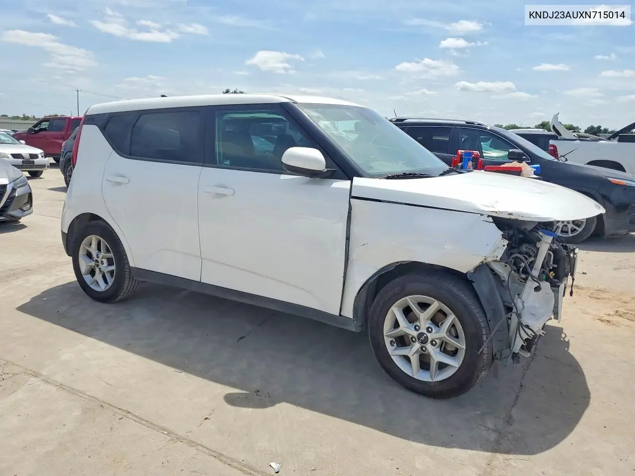 KNDJ23AUXN7156014 2022 Kia Soul Lx