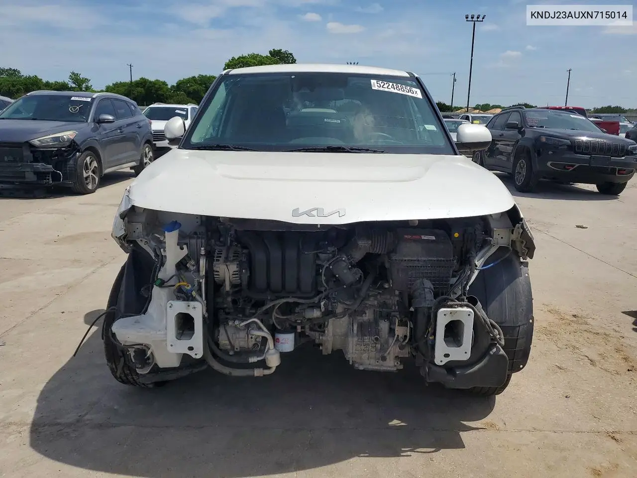 KNDJ23AUXN7156014 2022 Kia Soul Lx