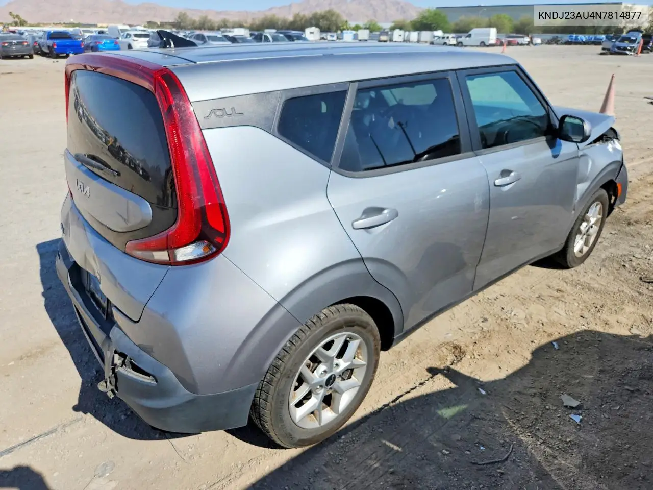 2022 Kia Soul Lx VIN: KNDJ23AU4N7814877 Lot: 55061486