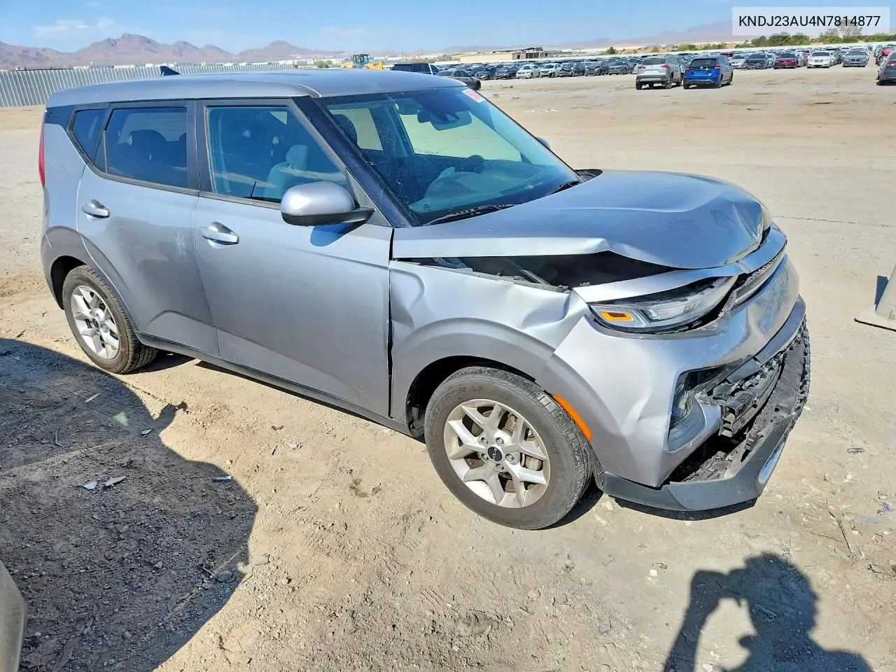 2022 Kia Soul Lx VIN: KNDJ23AU4N7814877 Lot: 55061486