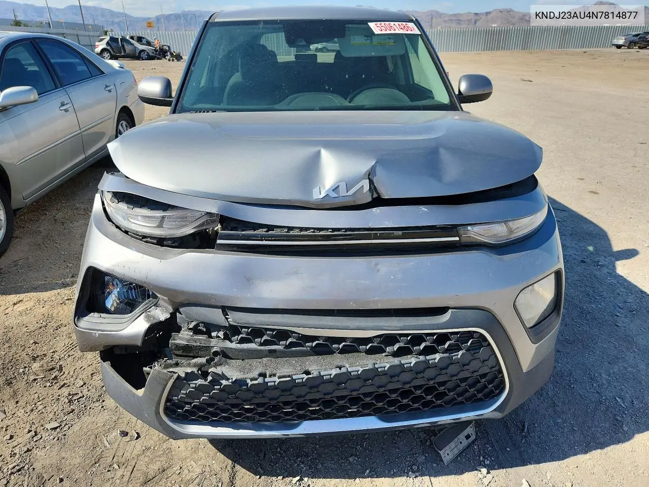 2022 Kia Soul Lx VIN: KNDJ23AU4N7814877 Lot: 55061486