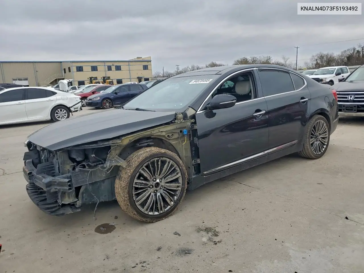 KNALN4D73F5193492 2015 Kia Cadenza Premium