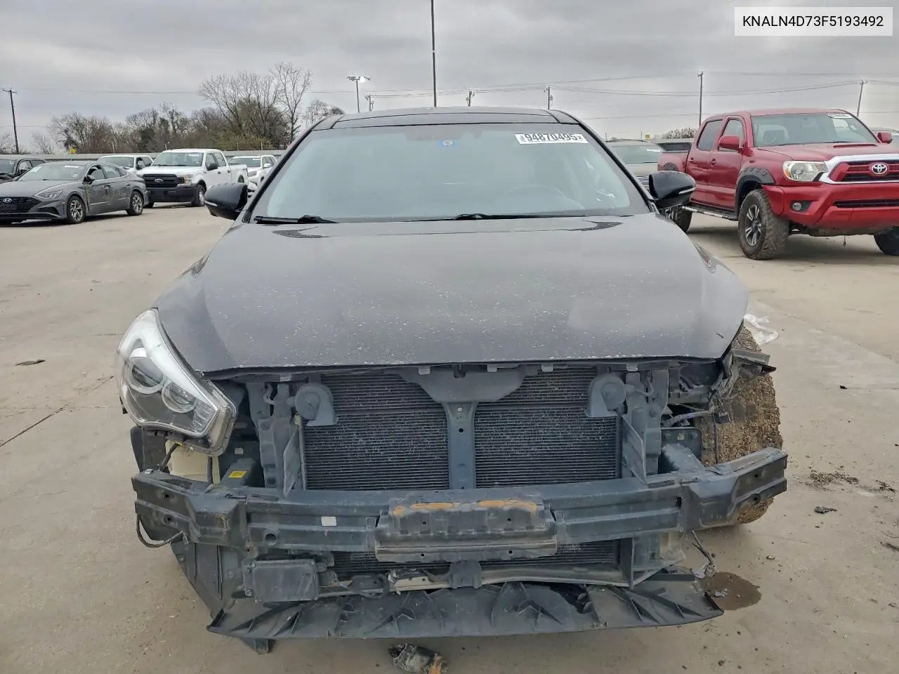 KNALN4D73F5193492 2015 Kia Cadenza Premium