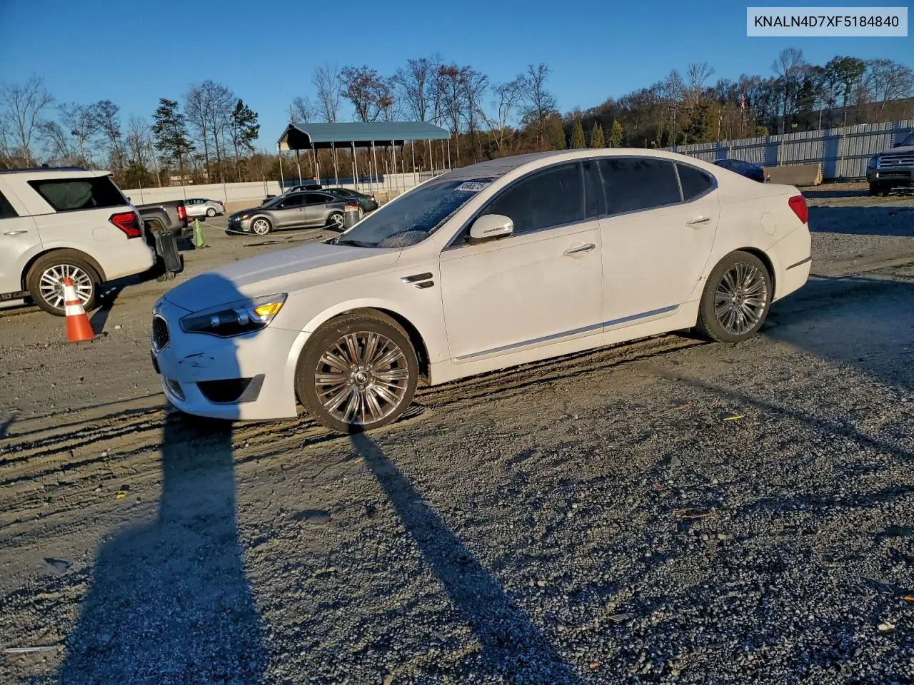 KNALN4D7XF5184840 2015 Kia Cadenza Premium