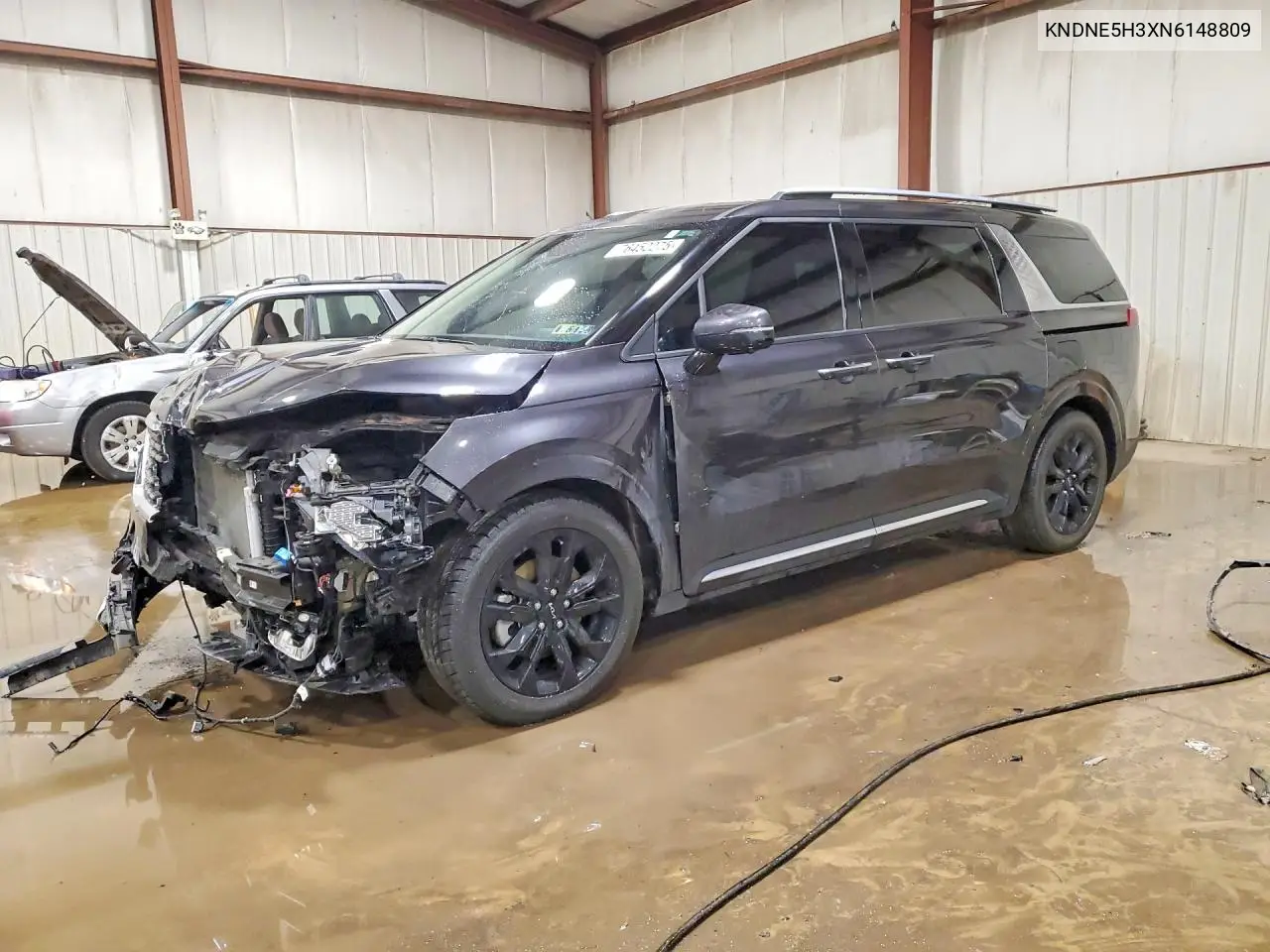 2022 Kia Carnival Sx VIN: KNDNE5H3XN6148809 Lot: 76452275