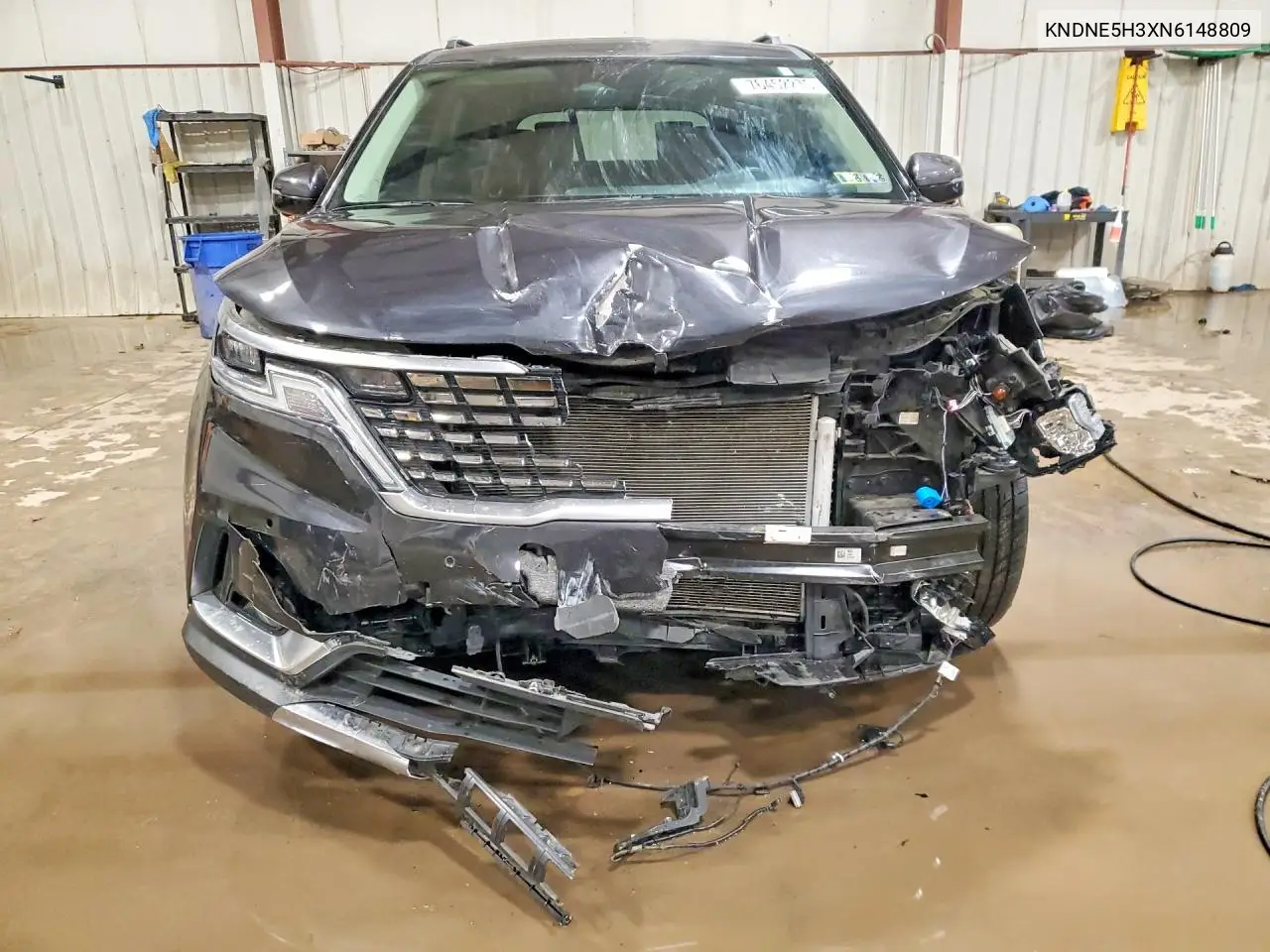 2022 Kia Carnival Sx VIN: KNDNE5H3XN6148809 Lot: 76452275