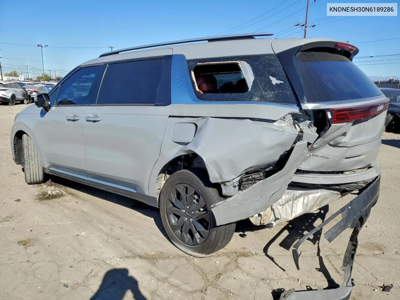 KNDNE5H30N6189286 2022 Kia Carnival Sx Prestige