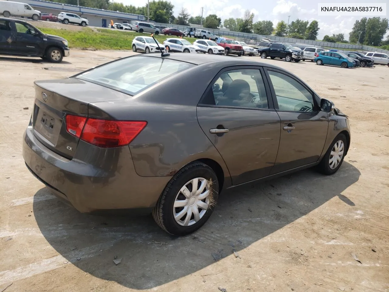 2010 Kia Forte Ex VIN: KNAFU4A28A5837716 Lot: 64754594