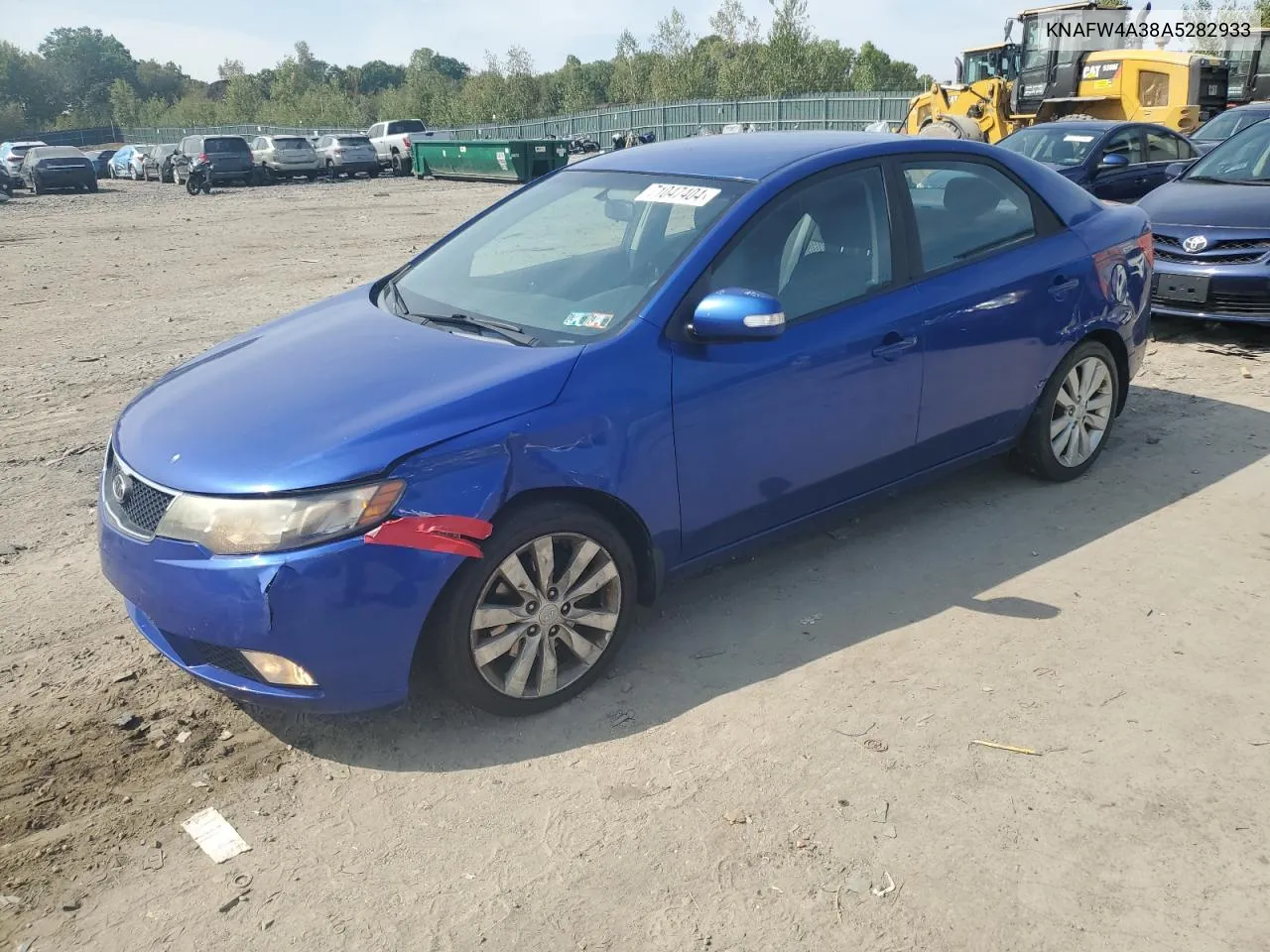 2010 Kia Forte Sx VIN: KNAFW4A38A5282933 Lot: 71047404