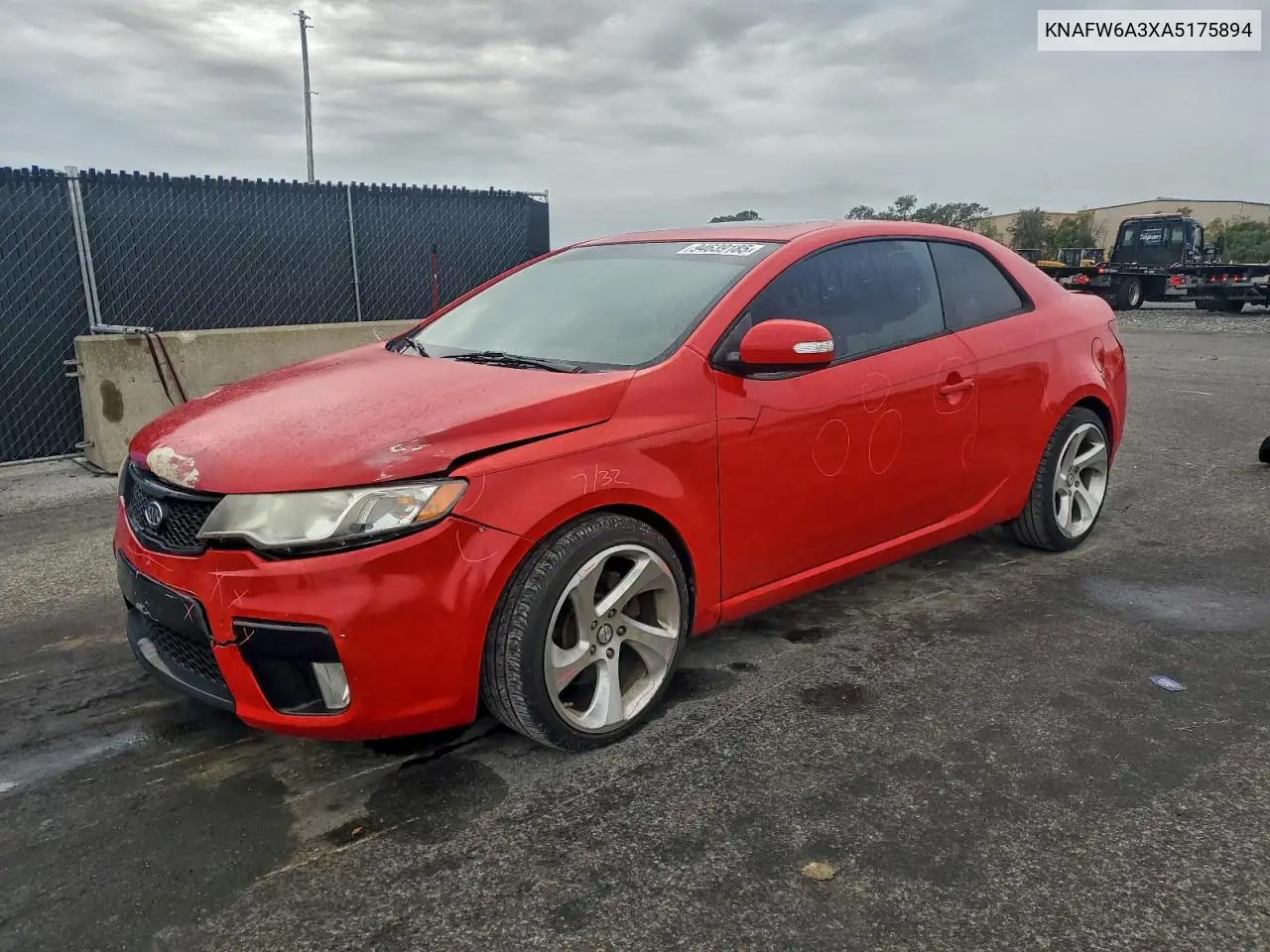KNAFW6A3XA5175894 2010 Kia Forte Sx
