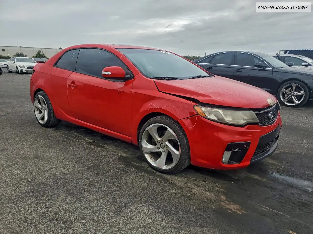 KNAFW6A3XA5175894 2010 Kia Forte Sx