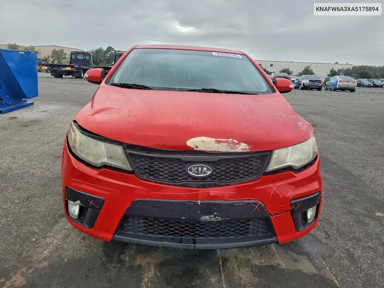 KNAFW6A3XA5175894 2010 Kia Forte Sx