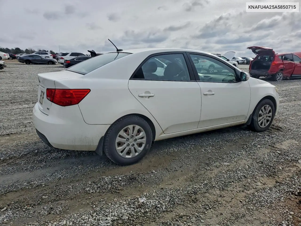 KNAFU4A25A5850715 2010 Kia Forte Ex