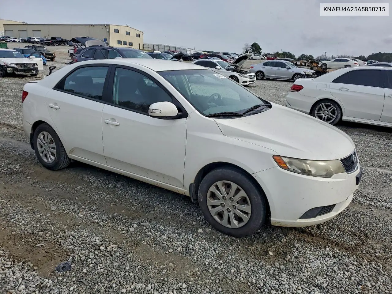 KNAFU4A25A5850715 2010 Kia Forte Ex