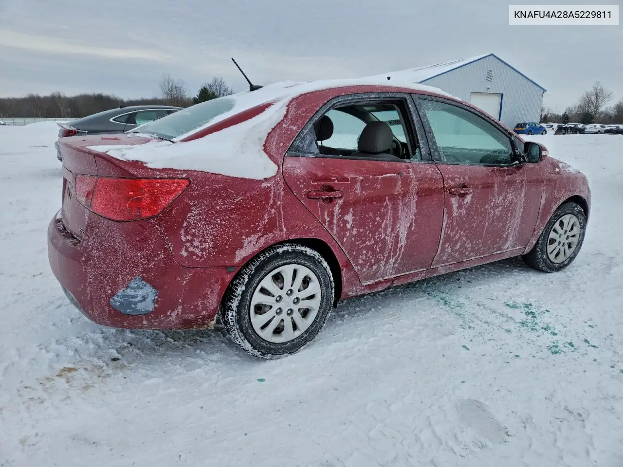 KNAFU4A28A5229811 2010 Kia Forte Ex