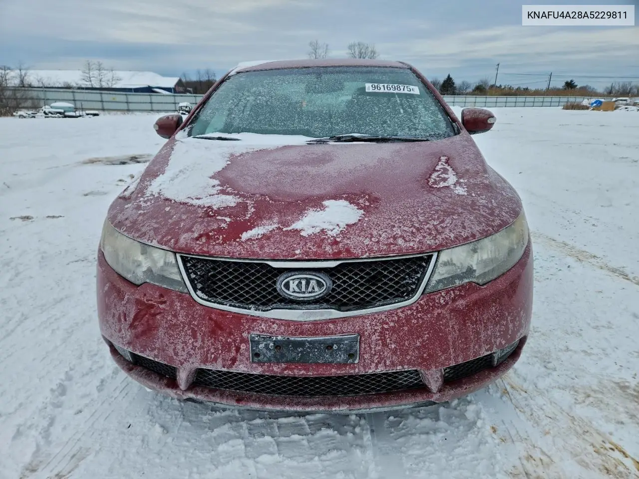 KNAFU4A28A5229811 2010 Kia Forte Ex