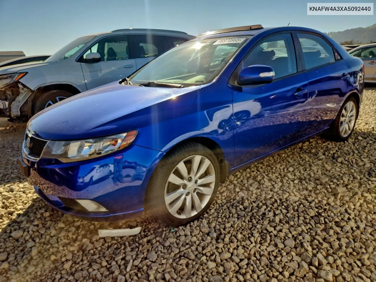 KNAFW4A3XA5092440 2010 Kia Forte Sx