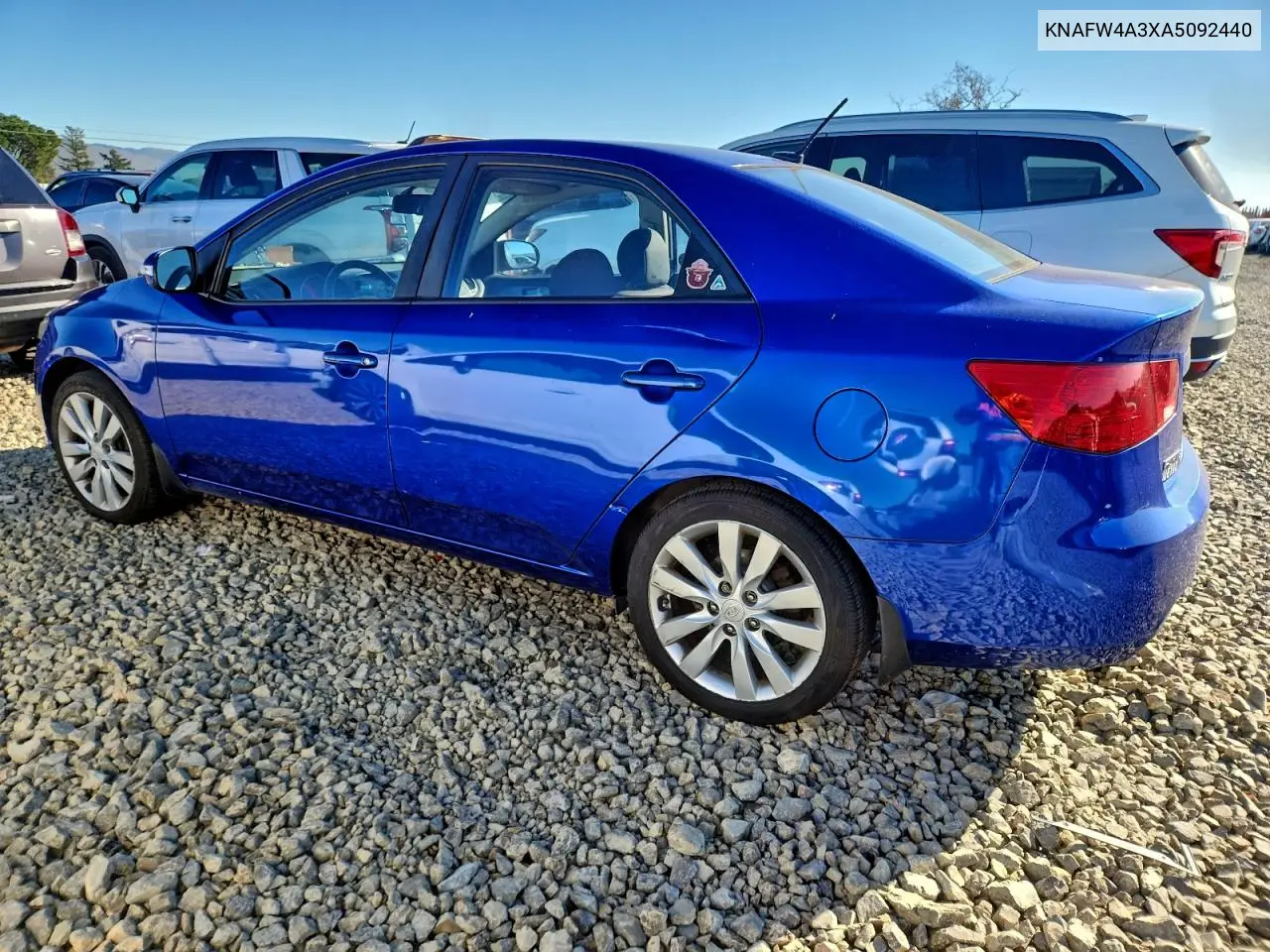 KNAFW4A3XA5092440 2010 Kia Forte Sx