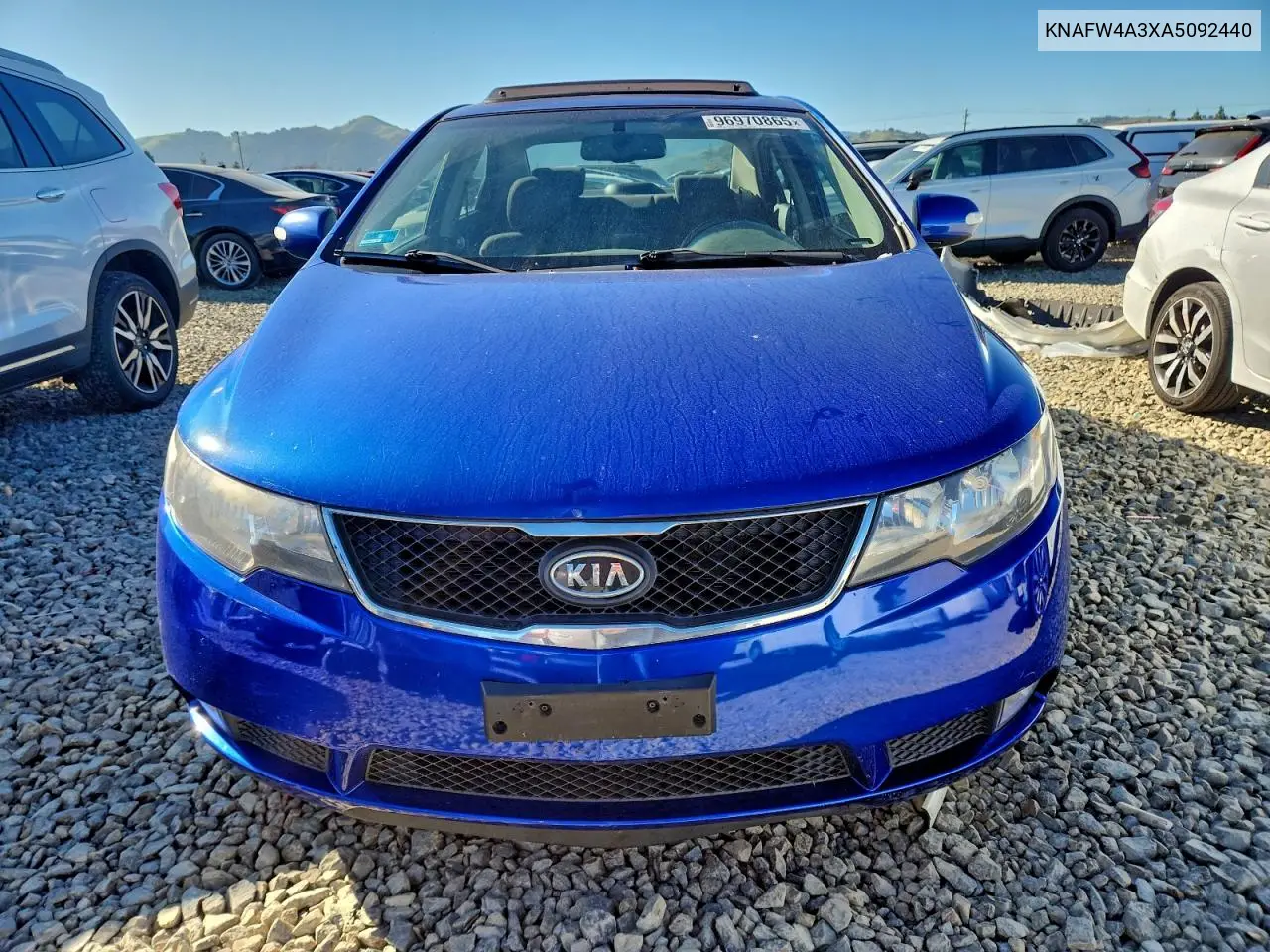 KNAFW4A3XA5092440 2010 Kia Forte Sx