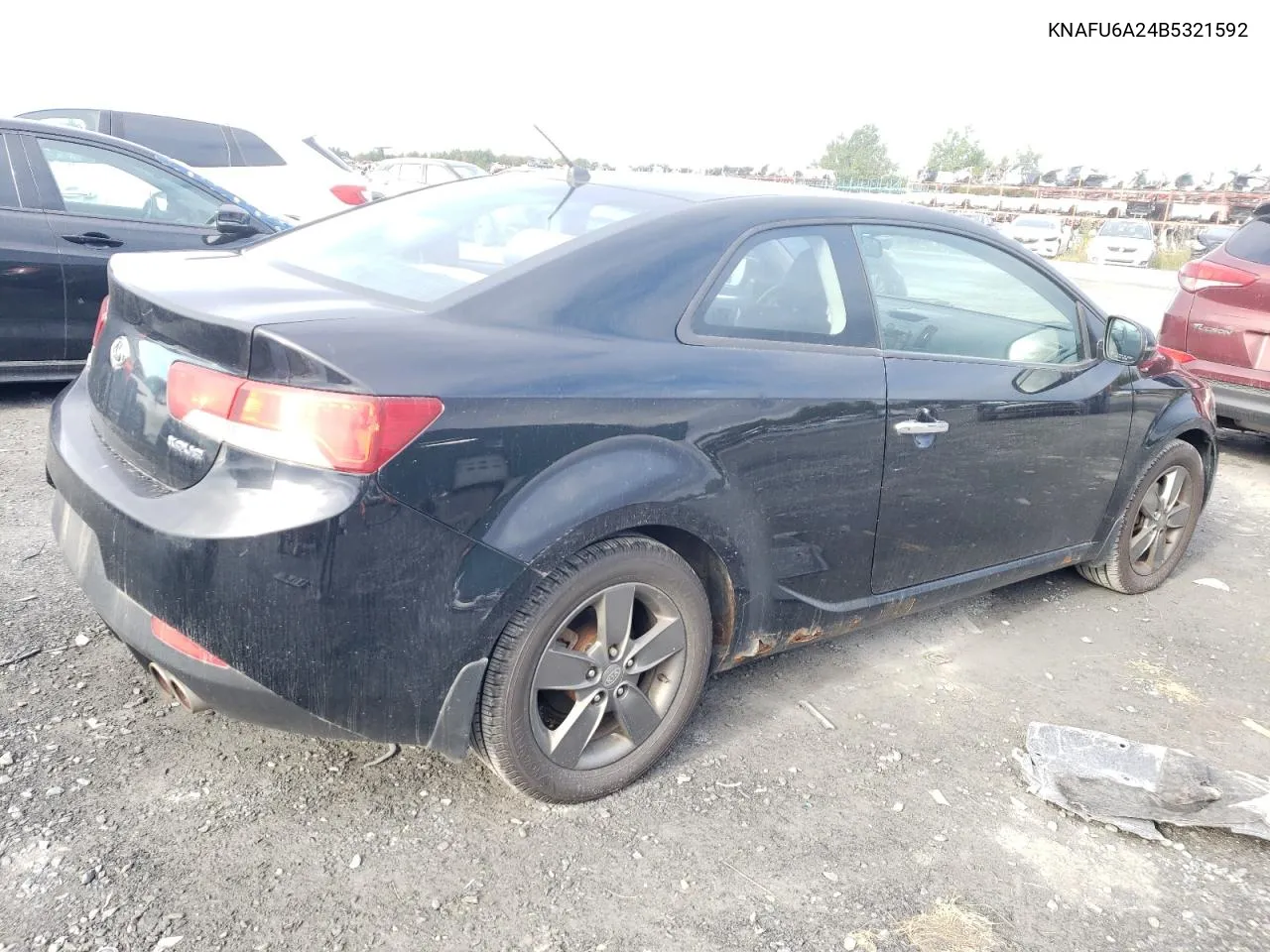 KNAFU6A24B5321592 2011 Kia Forte Ex