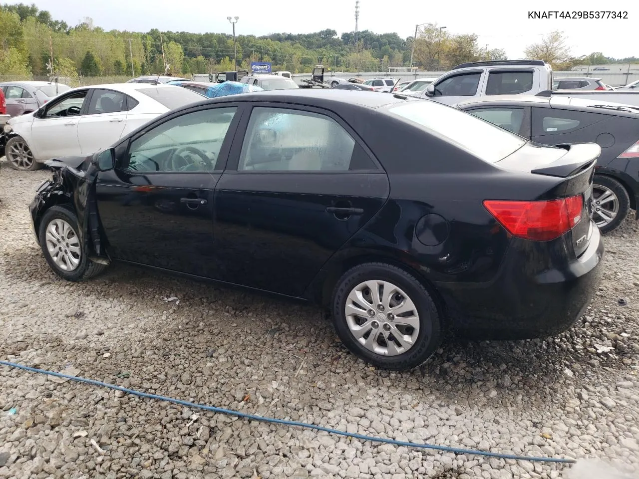 KNAFT4A29B5377342 2011 Kia Forte Lx