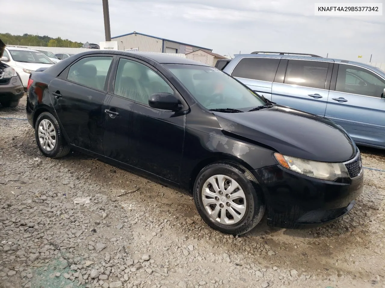 KNAFT4A29B5377342 2011 Kia Forte Lx