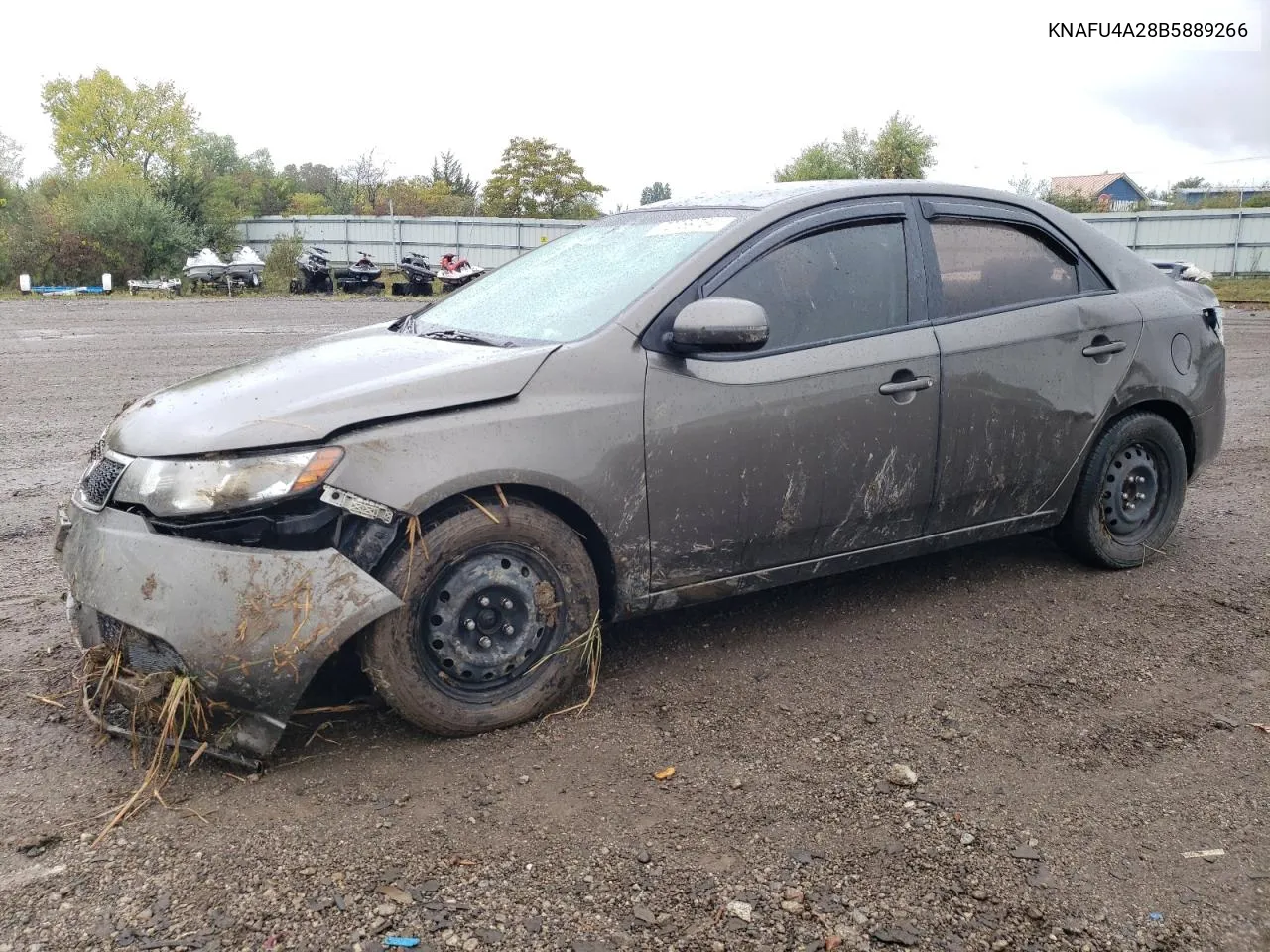 2011 Kia Forte Ex VIN: KNAFU4A28B5889266 Lot: 72789764