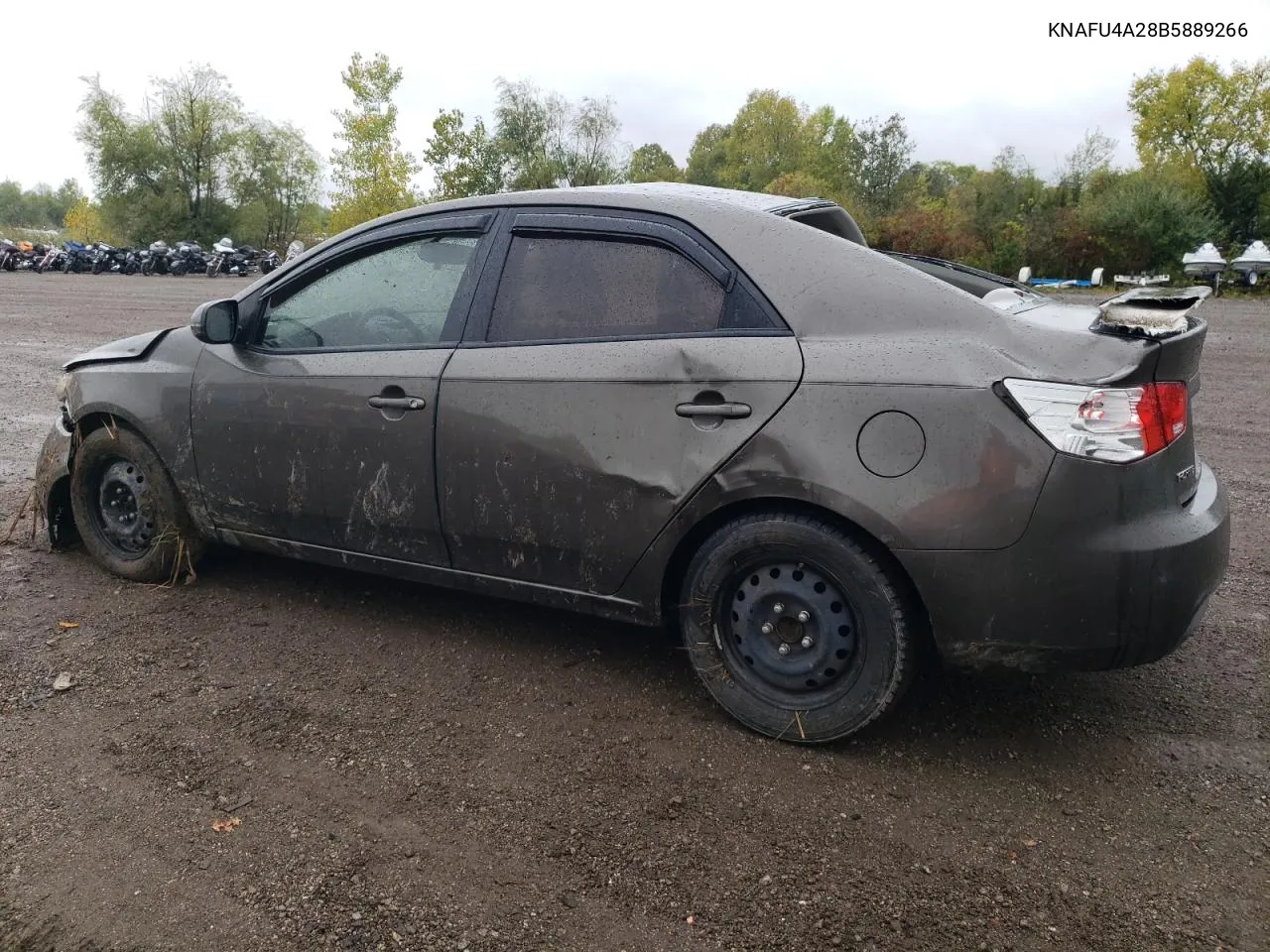 2011 Kia Forte Ex VIN: KNAFU4A28B5889266 Lot: 72789764