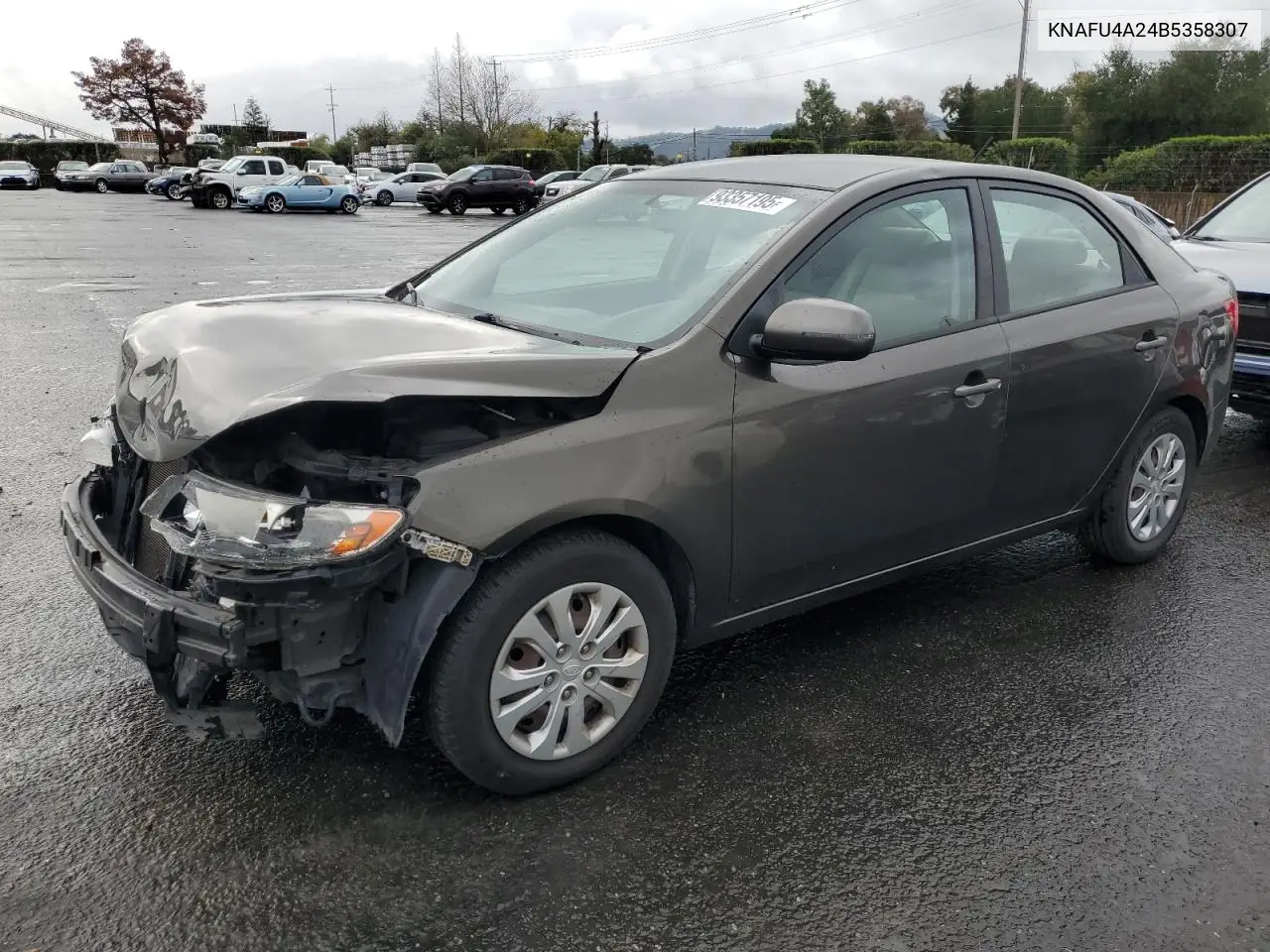 KNAFU4A24B5358307 2011 Kia Forte Ex