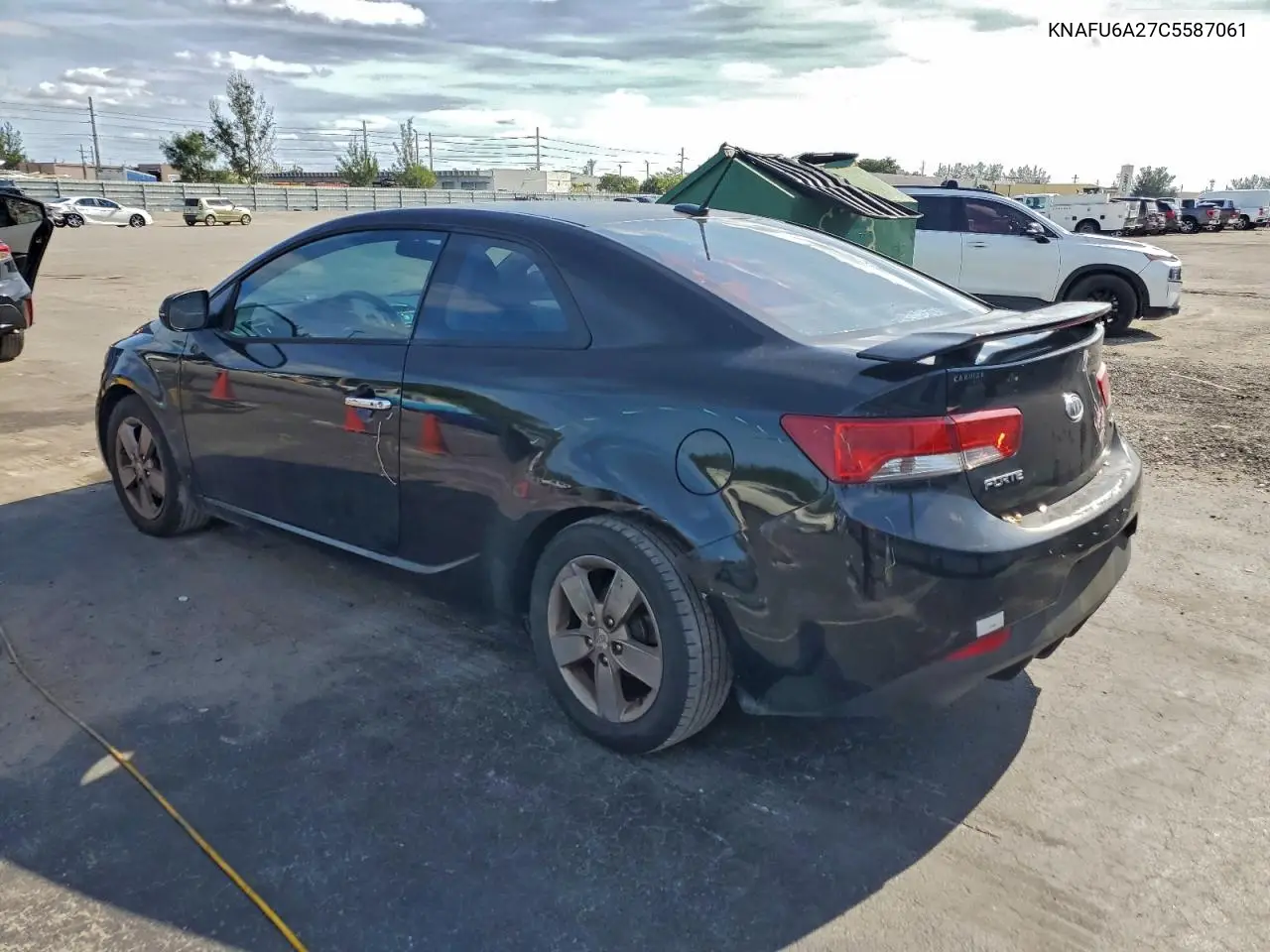 KNAFU6A27C5587061 2012 Kia Forte Ex