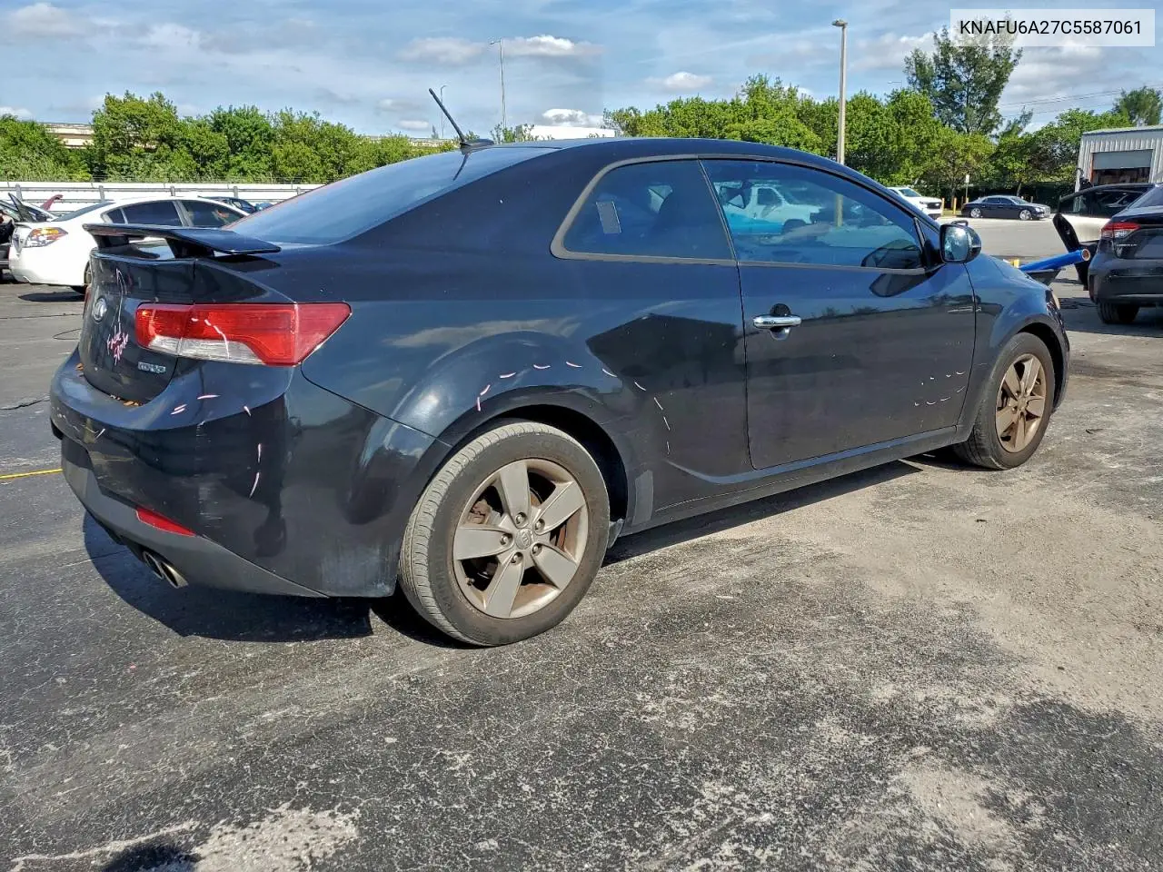 KNAFU6A27C5587061 2012 Kia Forte Ex
