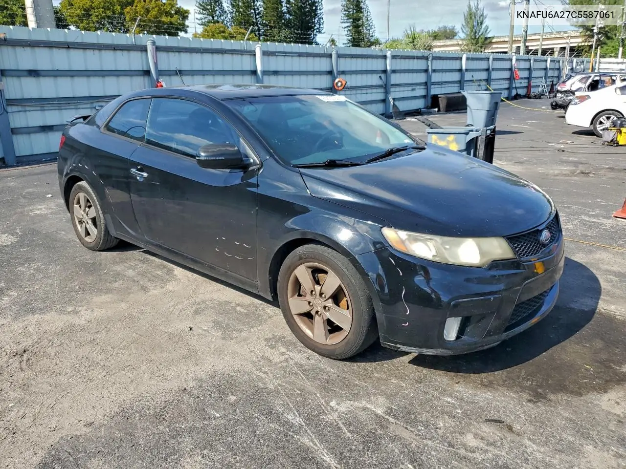 KNAFU6A27C5587061 2012 Kia Forte Ex