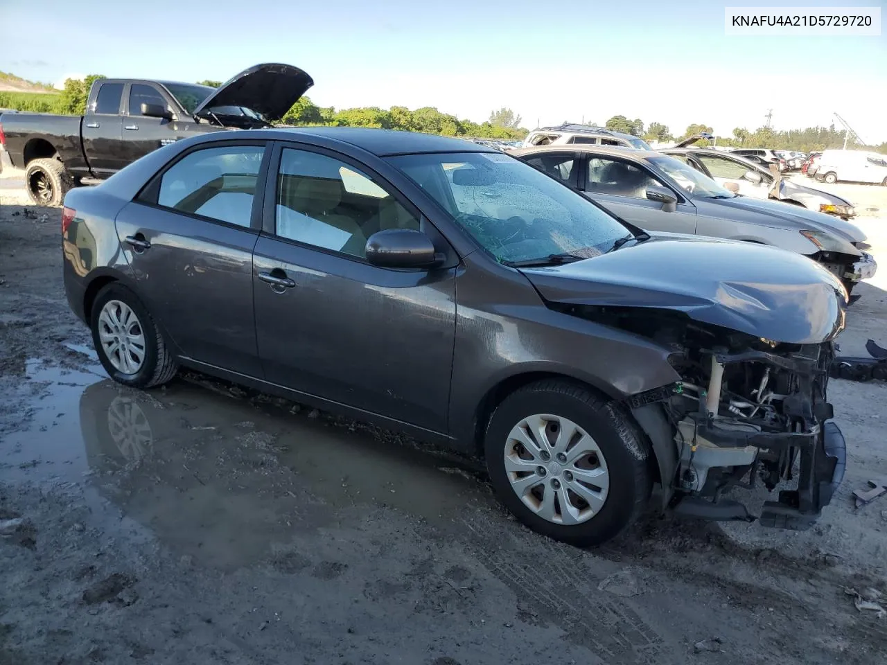 2013 Kia Forte Ex VIN: KNAFU4A21D5729720 Lot: 72605744