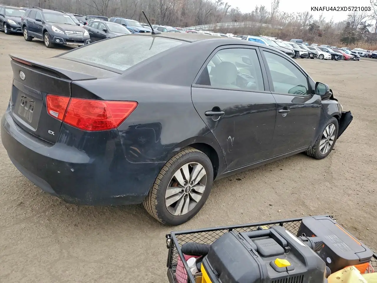 KNAFU4A2XD5721003 2013 Kia Forte Ex