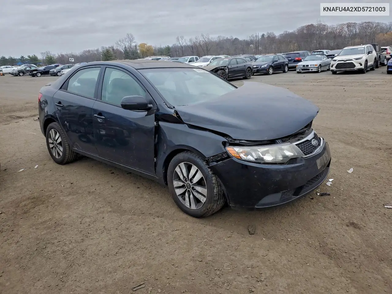 KNAFU4A2XD5721003 2013 Kia Forte Ex