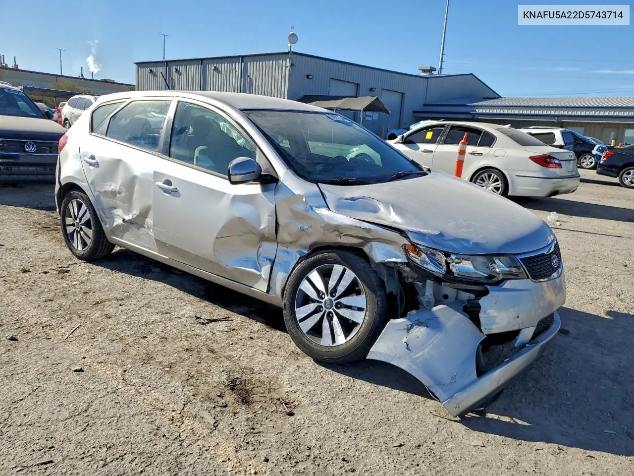 KNAFU5A22D5743714 2013 Kia Forte Ex