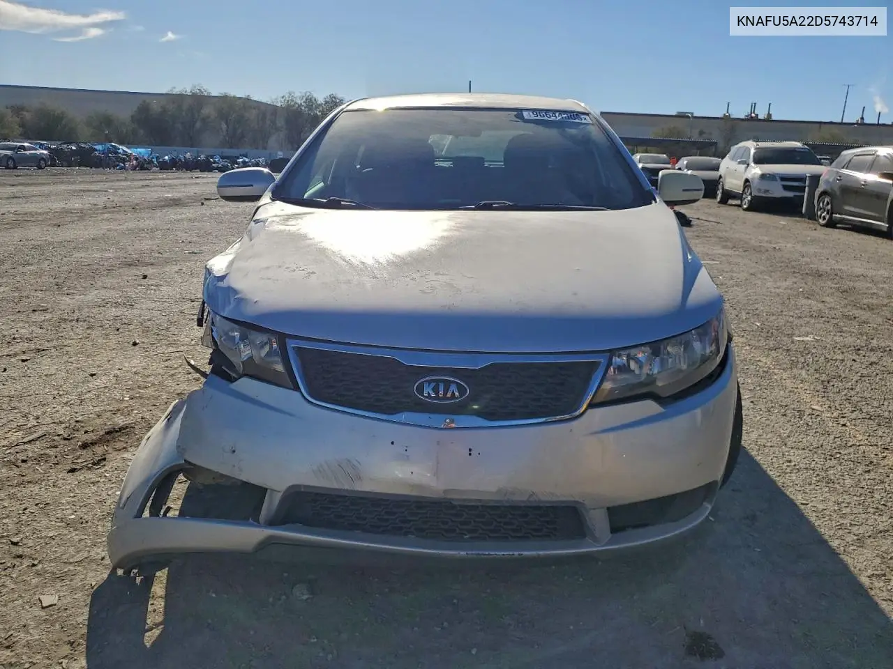 KNAFU5A22D5743714 2013 Kia Forte Ex