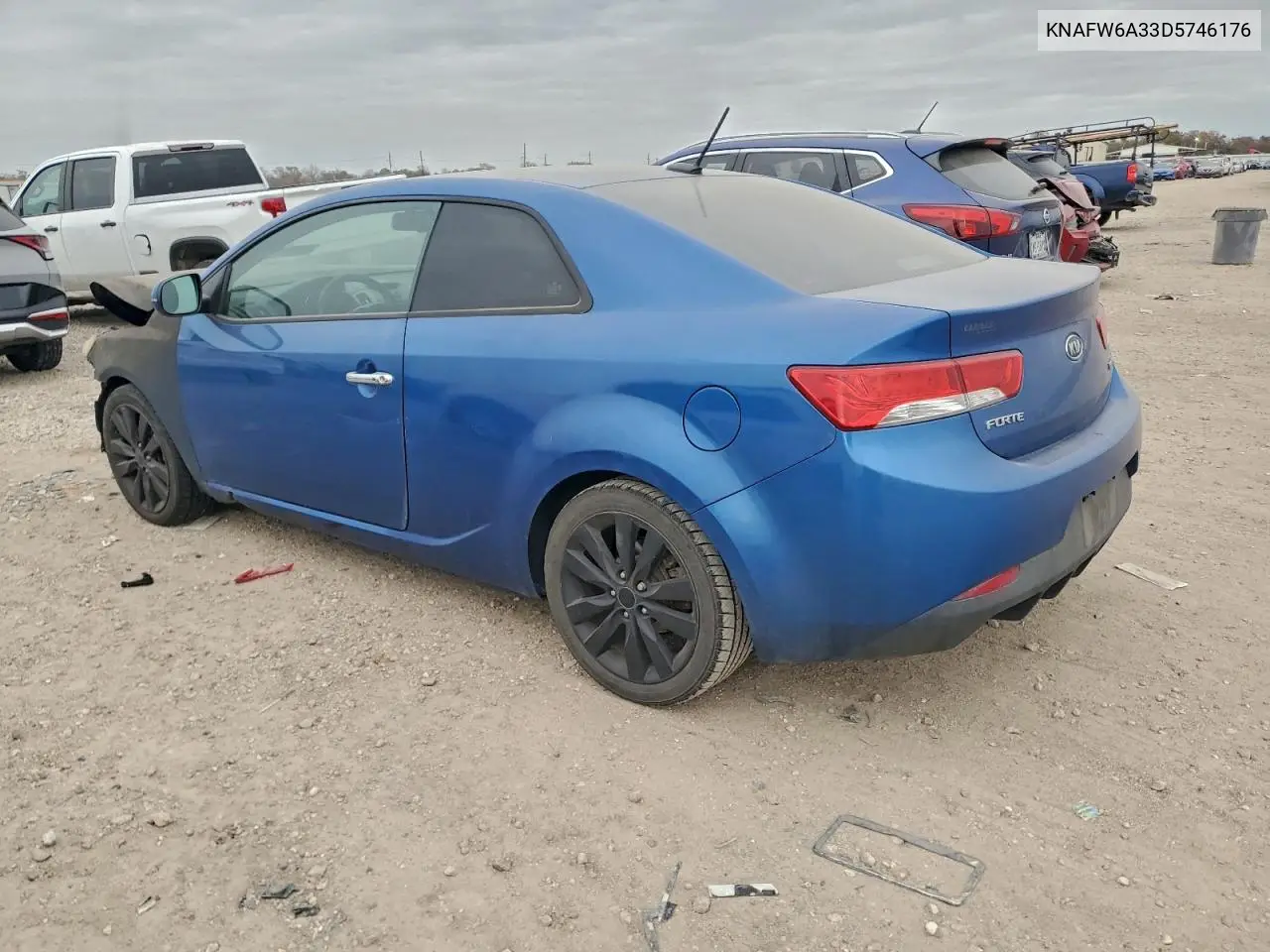 KNAFW6A33D5746176 2013 Kia Forte Sx