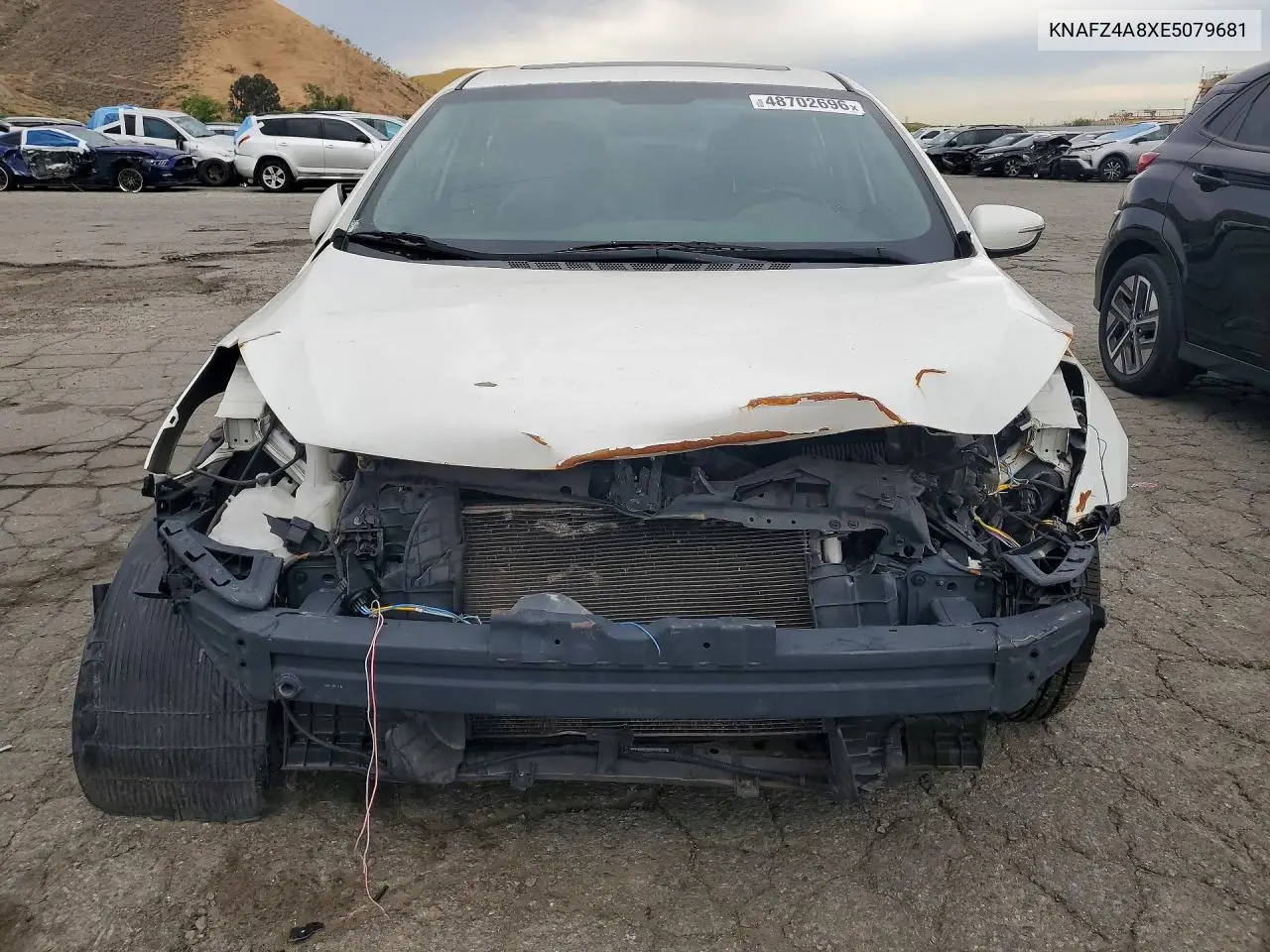 KNAFZ4A8XE5079681 2014 Kia Forte Ex