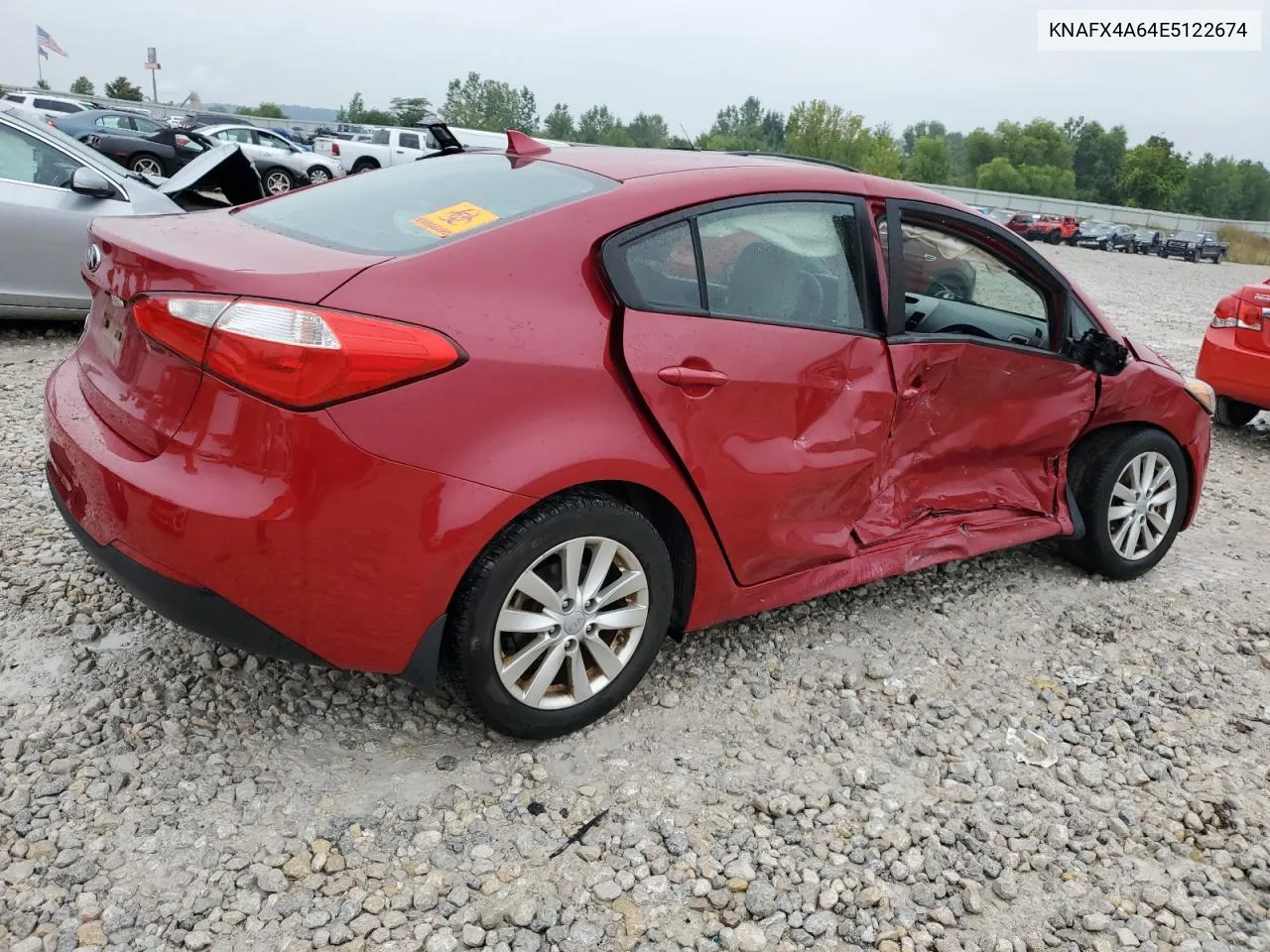 2014 Kia Forte Lx VIN: KNAFX4A64E5122674 Lot: 67751954