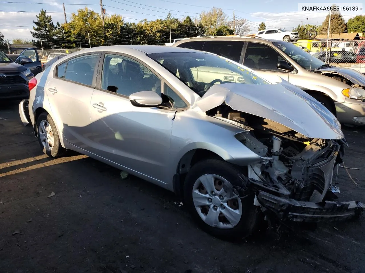 2014 Kia Forte Lx VIN: KNAFK4A66E5166139 Lot: 71469064