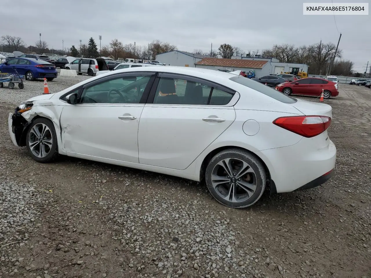 KNAFX4A86E5176804 2014 Kia Forte Ex