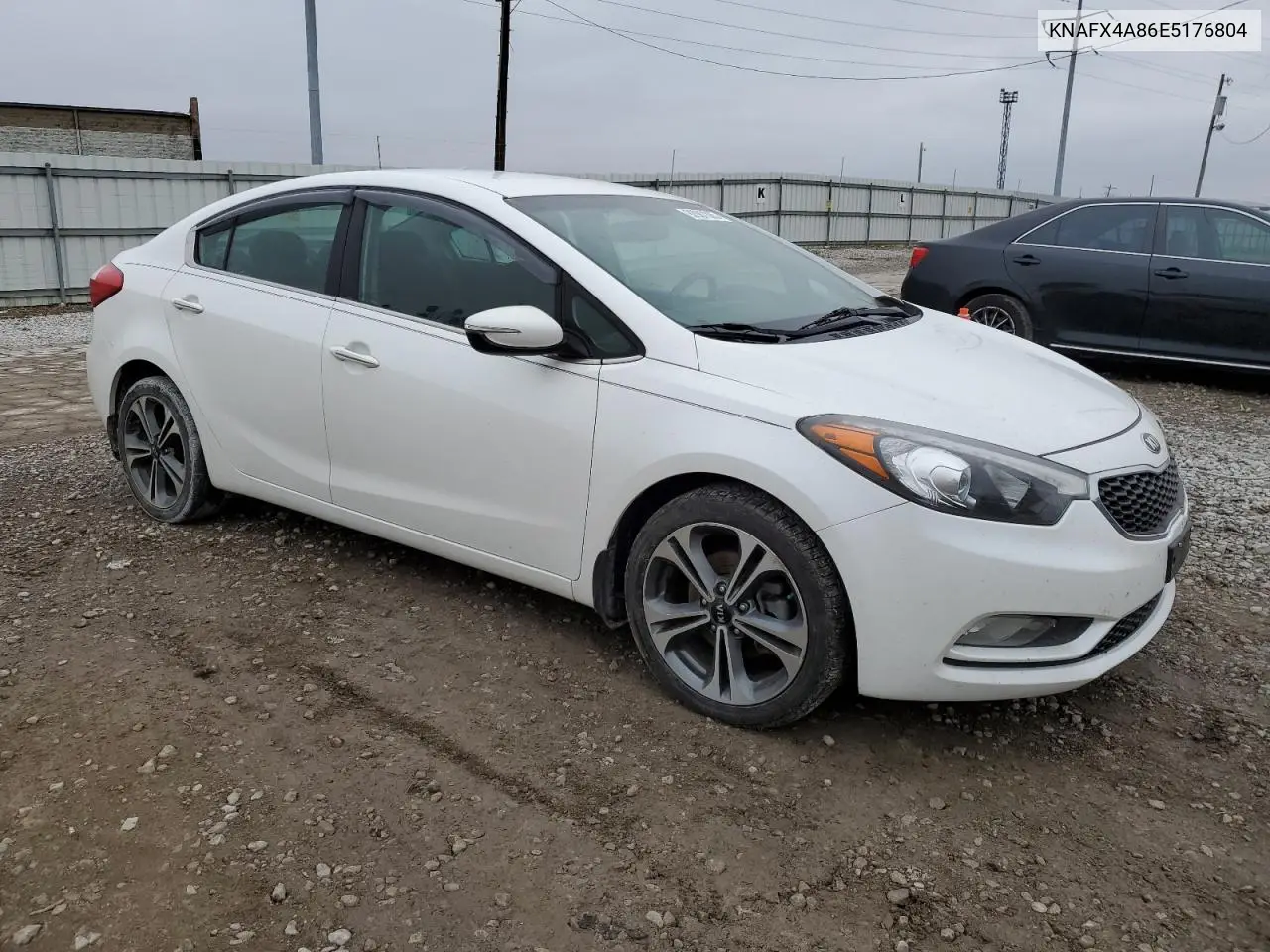KNAFX4A86E5176804 2014 Kia Forte Ex