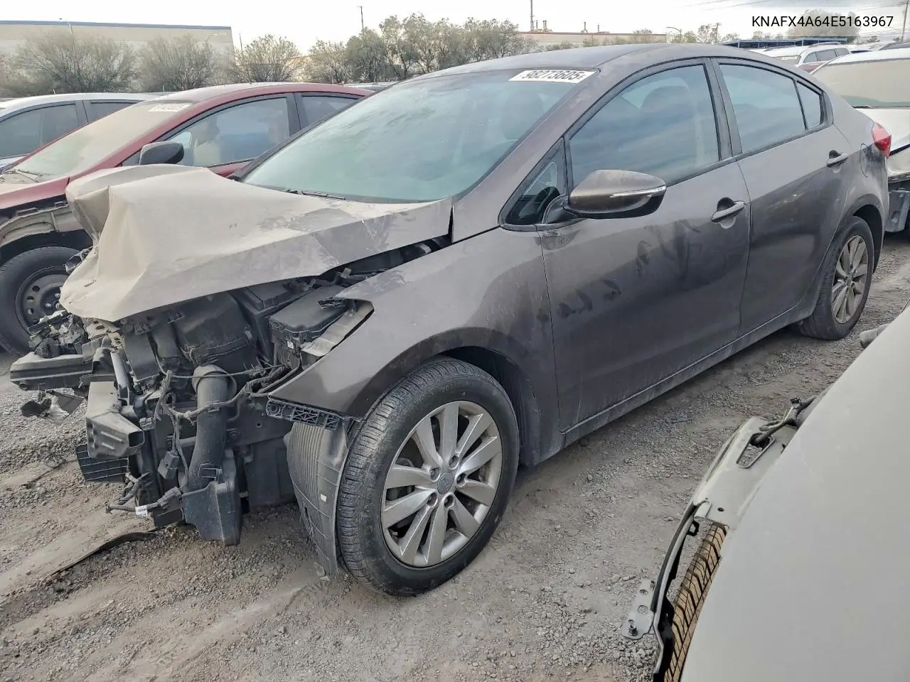 KNAFX4A64E5163967 2014 Kia Forte Lx