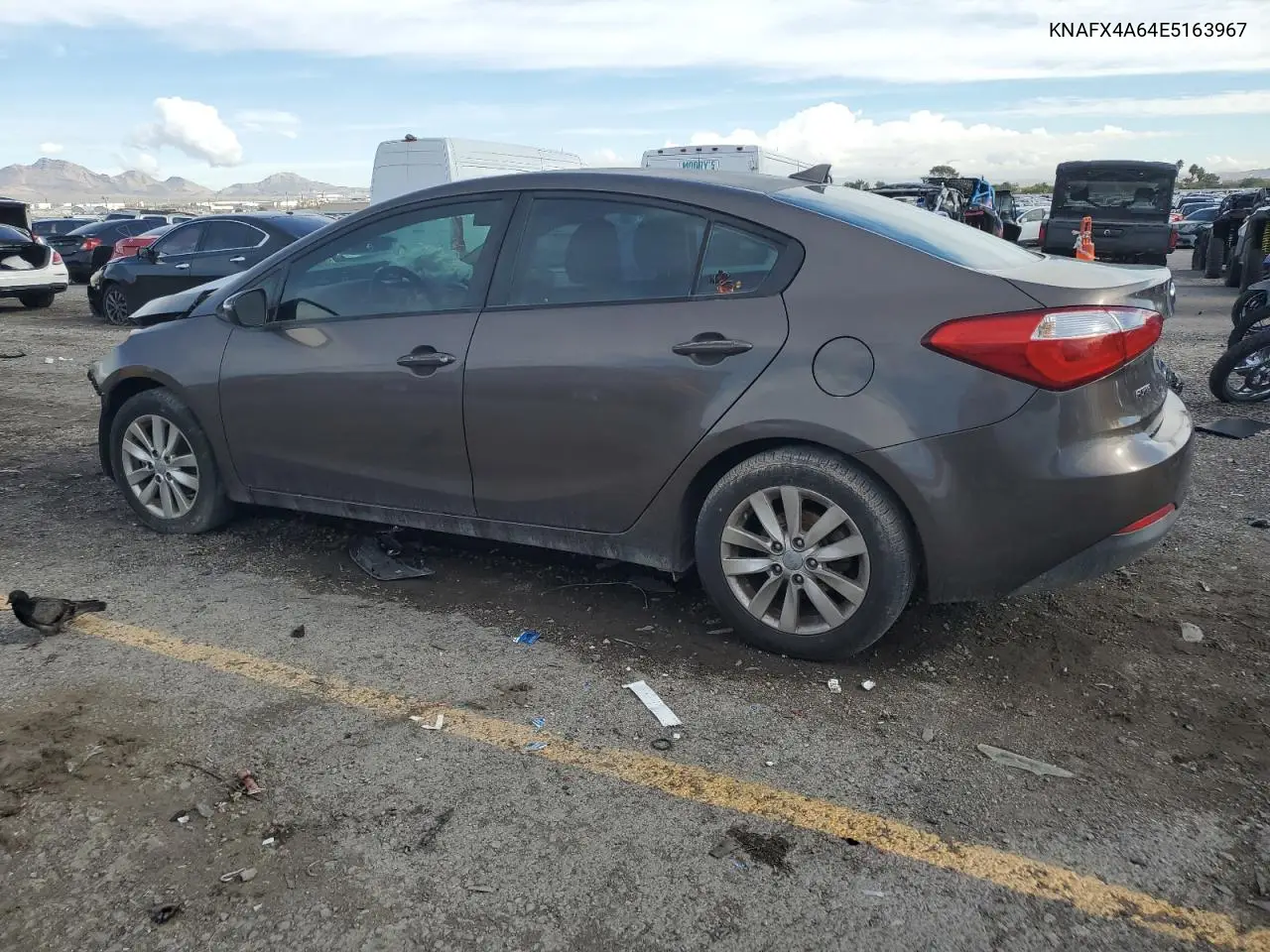 KNAFX4A64E5163967 2014 Kia Forte Lx