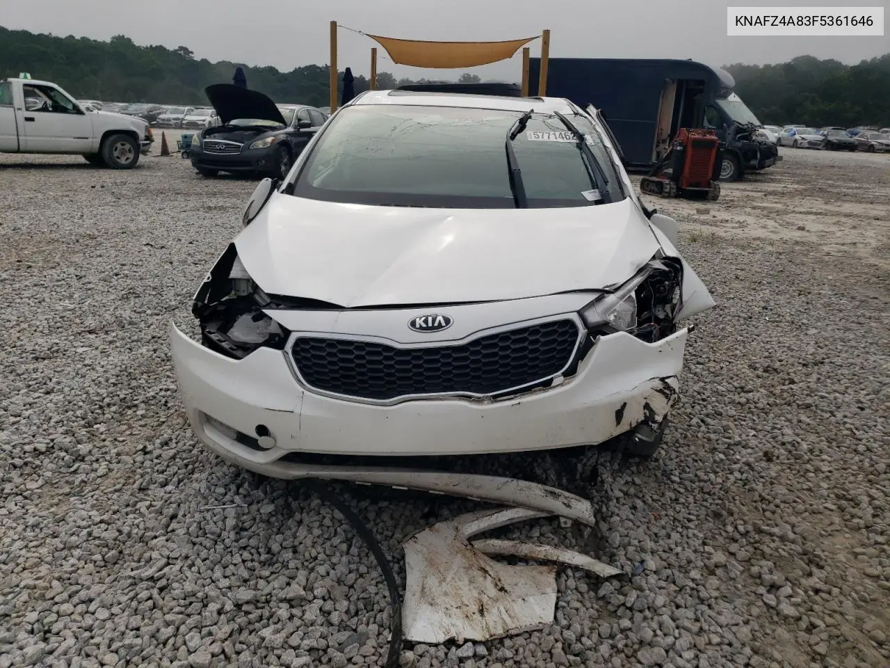 KNAFZ4A83F5361646 2015 Kia Forte Ex