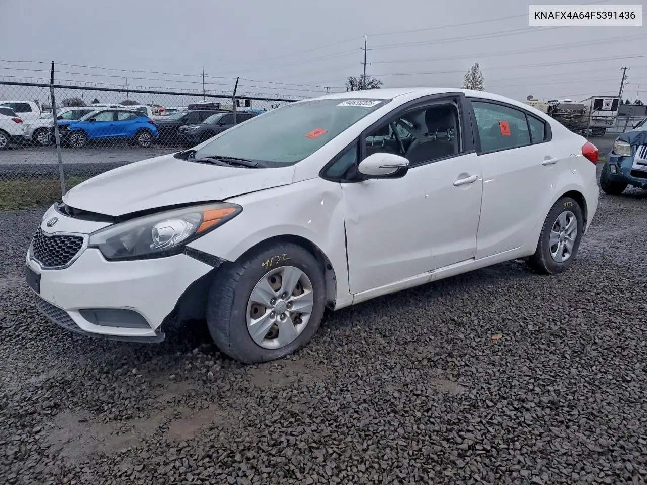 KNAFX4A64F5391436 2015 Kia Forte Lx
